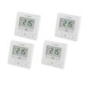 HOMEMATIC IP Smart Home 154666A0, Wandthermostat basic, 4 Stück