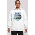 Kapuzenpullover F4NT4STIC "YES Chrome Island", Herren, Gr. 4XL, weiß, Obermaterial: 65% Baumwolle, 35% Polyester, casual, slim fit, Langarm, Pullover, Premium Qualität