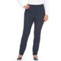 Schlupfhose KJBRAND "Susie sensitive reduced", Damen, Gr. 54 (27), K-Gr, blau (marine), Obermaterial: 72% Polyamid, 28% Elasthan, casual, Hosen, atmumgsaktiv