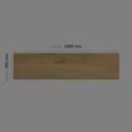 Regalboden Eiche Crack Natur, 1000 mm x 250 mm x 25 mm, Kante Eiche Crack Natur