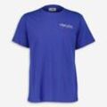 Blaues T-Shirt mit Logo