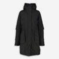 Schwarze Outdoorjacke