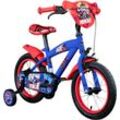 Volare Sonic Kinderfahrrad 14 Zoll Jungen Mädchen 100 - 115 cm Fahrrad ab ca. 3,5 Jahre mit Stützräder und Rücktrittbremse