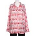 Selection by Ulla Popken Damen Bluse, rot, Gr. 50