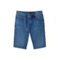 TOM TAILOR Herren Morris Jeansshorts, blau, Uni, Gr. 30