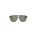 TOM TAILOR Herren Piloten-Sonnenbrille, braun, Animalprint, Gr. ONESIZE