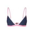 TOM TAILOR Damen Triangle Bikinitop, blau, Gr. 34