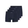 TOM TAILOR Herren Hip-Pants im Viererpack, blau, Logo Print, Gr. S/4