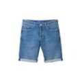 TOM TAILOR Herren Josh Jeans Shorts, blau, Uni, Gr. 30