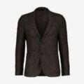 Brauner Blazer aus Wollmischung