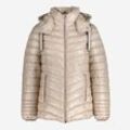 Champagnerfarbene kurze Jacke