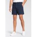 Chinohose LEVI'S "Shorts XX AUTHENTIC SHORT II" Gr. 32, N-Gr, blau (naval academy), Herren, Web, Obermaterial: 100% Baumwolle, Hosen, mit feinen Streifen