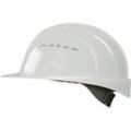 Schutzhelm EuroGuard I/79 4-G, Hochdruck-Polyethylen, DIN EN 397, weiß, mit 4-Punkt-Gurtband, Belüftung