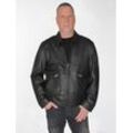 JCC Lederjacke Herren, schwarz