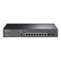 TP-Link JetStream TL-SG3210 V3 - Switch - managed - 8 x 10/100/1000 + 2 x Gigabit SFP - Desktop, an Rack montierbar