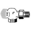 Heimeier Thermostat-Ventilunterteil 2245-01.000 Rp 3/8xR 3/8, Axial, Rotguss vernickelt, geringer Widerstand