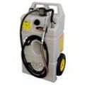 Schmierstofftrolley CEMO, mit Elektropumpe 12 V, 100 l, Polyethylen, LiFePO4-Akku, B 1000 x T 590 H 430 mm