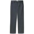 TOM TAILOR Damen Gerade Mia Hose, grau, Fischgrät, Gr. 44/32