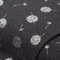 Sweat "Pusteblume" mit Silberdruck, anthrazit-melange/silber