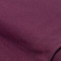 Sweatstoff "Basic" mit gerauter Innenseite, aubergine