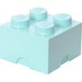 Room Copenhagen Aufbewahrungsbox LEGO Storage Brick 4 aqua