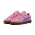 Sneaker PUMA "CLUB II ERA" Gr. 39, rosa (mauved out, schwarz amethyst, gum), Leder, unifarben, Schuhe