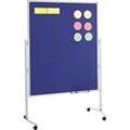 MAUL Moderationstafel Pro, Textil/Textil blau