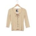 S.marlon Damen Langarmshirt, beige, Gr. 42