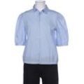 Emily van den Bergh Damen Bluse, blau, Gr. 34