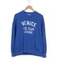 Pull & Bear Damen Sweatshirt, blau, Gr. 34