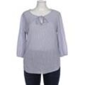 Peter Hahn Damen Bluse, blau, Gr. 44