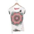 Desigual Damen T-Shirt, weiß, Gr. 38