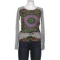 Desigual Damen Langarmshirt, grau, Gr. 36