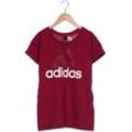 adidas Damen T-Shirt, bordeaux, Gr. 36