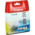 3 Canon Tinten 0621B030 CLI-8 C M Y 3-farbig