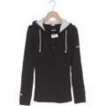 KangaROOS Damen Kapuzenpullover, schwarz, Gr. 32