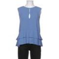 Rene Lezard Damen Bluse, blau, Gr. 34