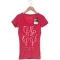 Guess Damen T-Shirt, pink, Gr. 34