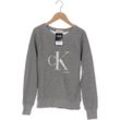 Calvin Klein Jeans Damen Sweatshirt, grau, Gr. 34