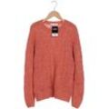 Oui Damen Pullover, orange, Gr. 36