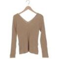 Oui Damen Pullover, beige, Gr. 36