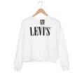 Levis Damen Sweatshirt, weiß, Gr. 34