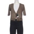 Comma Damen Strickjacke, braun, Gr. 40