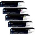 HP Original 117A Toner - 5er Multipack (2x W2070A, W2071A, W2073A, W2072A)