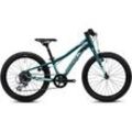 Mountainbike GHOST "Lanao 20 Pro" Gr. 25, grün (grün, mint), Fahrräder, 25cm, 20 Zoll (50,80cm)