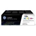 HP 128A (CF371AM) - 3-farbig - Toner - Multipack