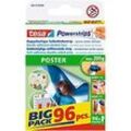 tesa Poster Strips Powerstrips Poster Transparent 20 mm (B) x 0,045 m (L) Gummi 96 Stück 58213