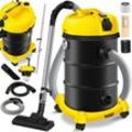 MASKO® 6IN1 Industriestaubsauger Staubsauger Nass Trocken Sauger Aschesauger 2300W + Steckdose ? Blasfunktion ? Trocken-Saugen & Nass-Saugen Industrie-Sauger mit & ohne Beutel beutellos