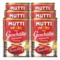 Mutti Pelati geschälte Tomaten 400 g, 6er Pack