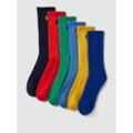 Socken mit Logo-Stitching im 6er-Pack